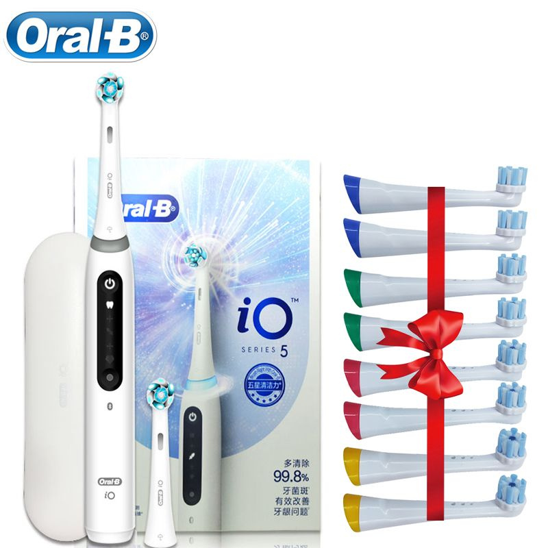 Oral-B Электрическая зубная щетка ORiO-5, светло-бежевый #1