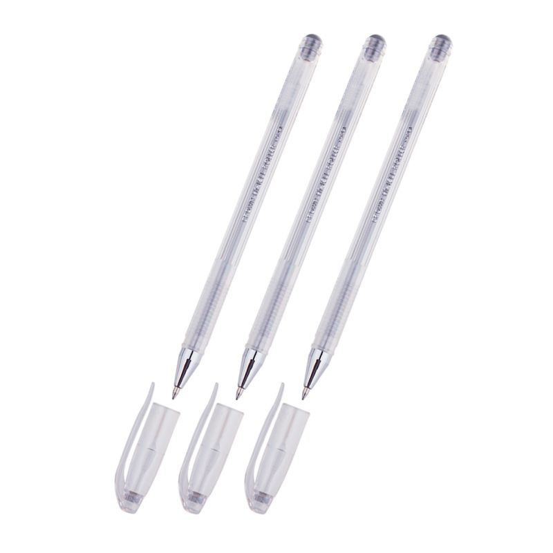 Crown Ручка, толщина линии: 0.5 мм, цвет: Серебристый, 3 шт. #1