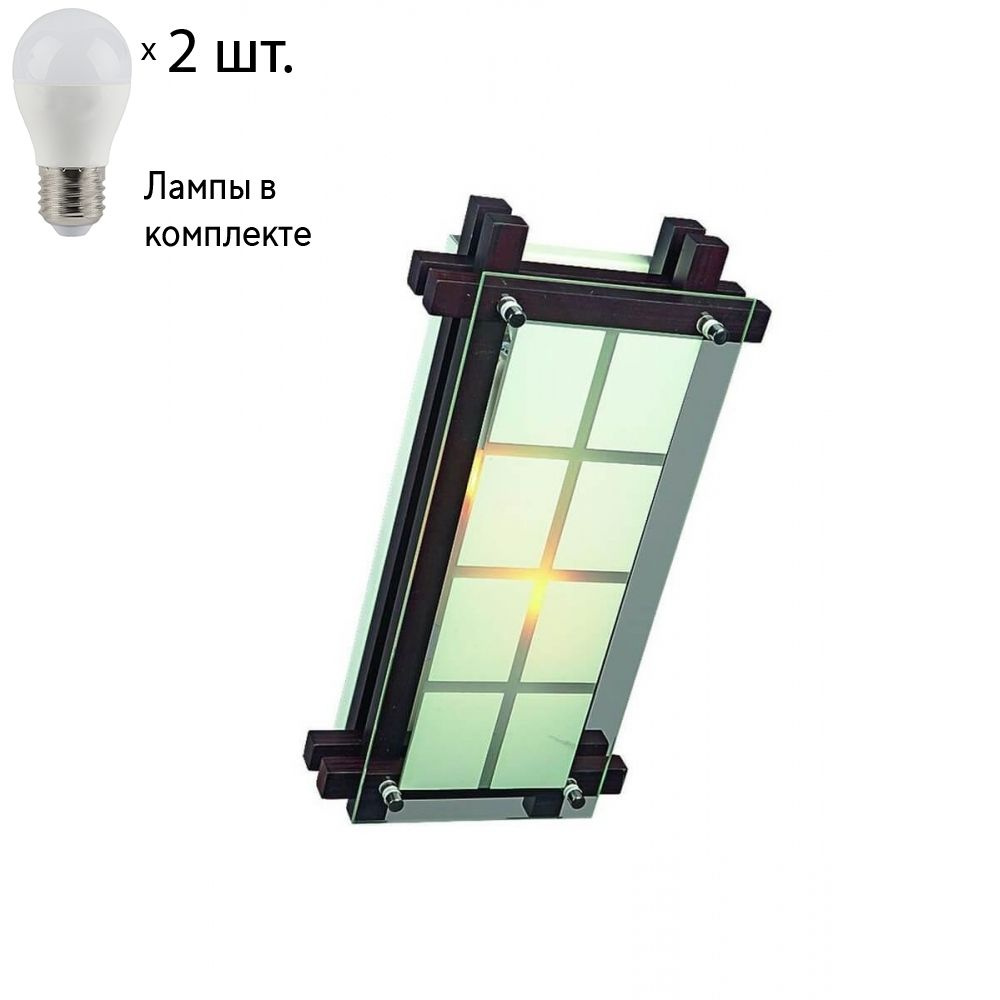 Светильник потолочный с лампочками Omnilux OML-40501-02+Lamps #1