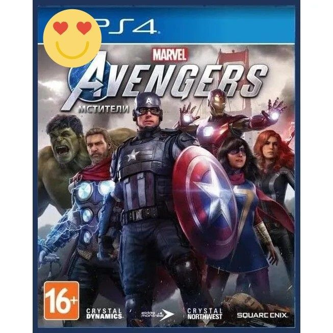 Игра Marvel's Мстители (Avengers) (PS4, русская версия) #1