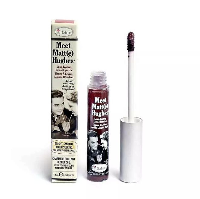 THEBALM Стойкая матовая жидкая помада Meet Matt(e) Hughes, Fierce 7,4 ...