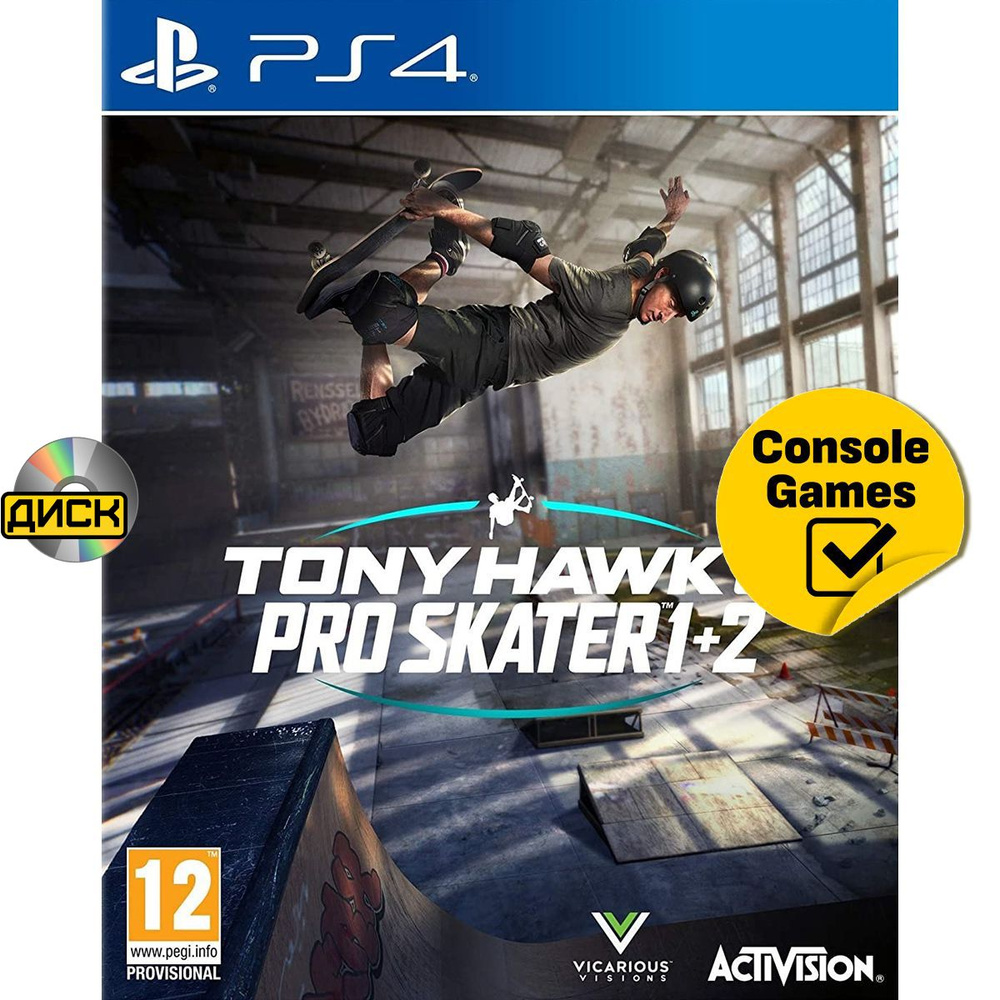 Игра PS4 Tony Hawk's Pro Skater 1+2 (PlayStation 4, Английская версия) #1