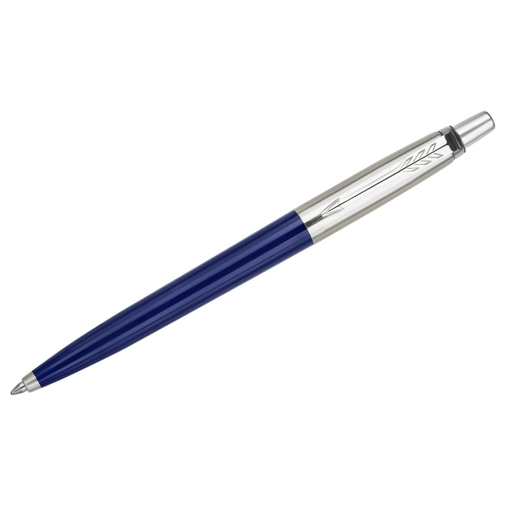 Ручка шариковая Parker "Jotter Originals Recycled Navy CT" синяя, 1,0мм, кнопочн., подарочная упаковка #1