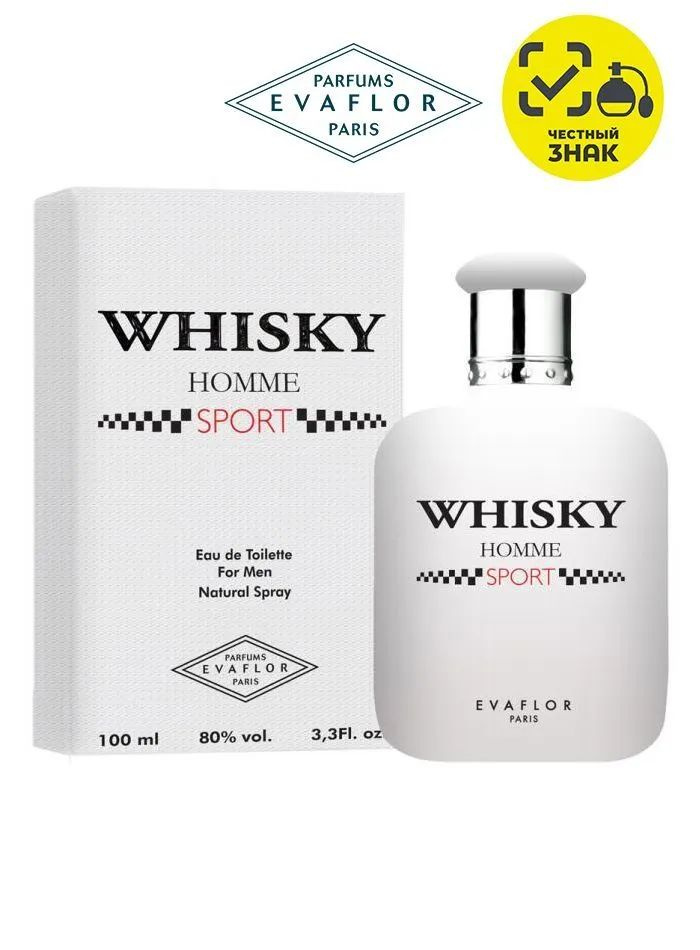 Evaflor Туалетная вода Whisky Homme Sport 100 мл #1