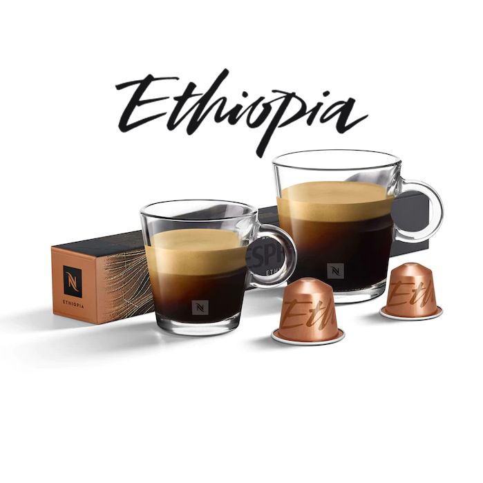 Кофе в капсулах Nespresso ETHIOPIA, 10 шт., для кофемашин Original #1