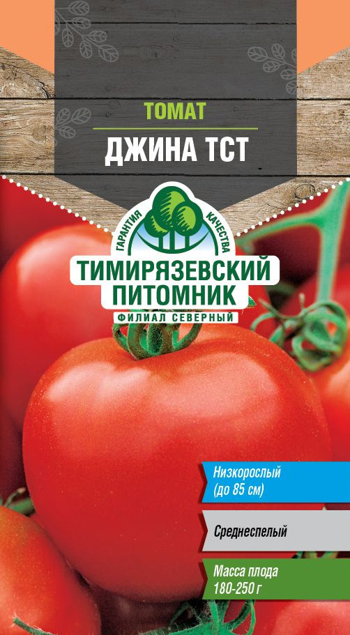 Семена Тимирязевский питомник томат Джина средний Д 0,1г  #1