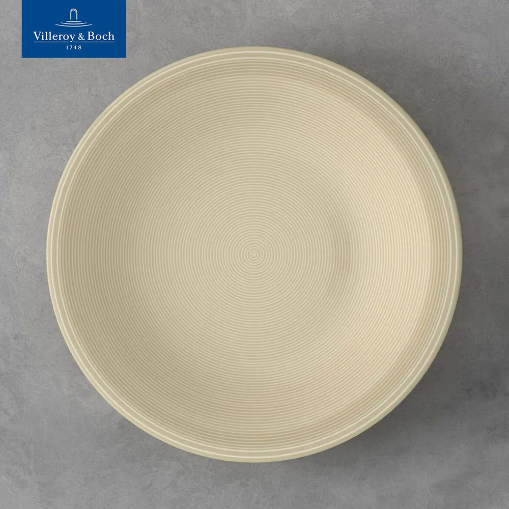 Плоская тарелка Color Loop Sand, like. by Villeroy & Boch, 28,5 см, Премиум-Фарфор  #1