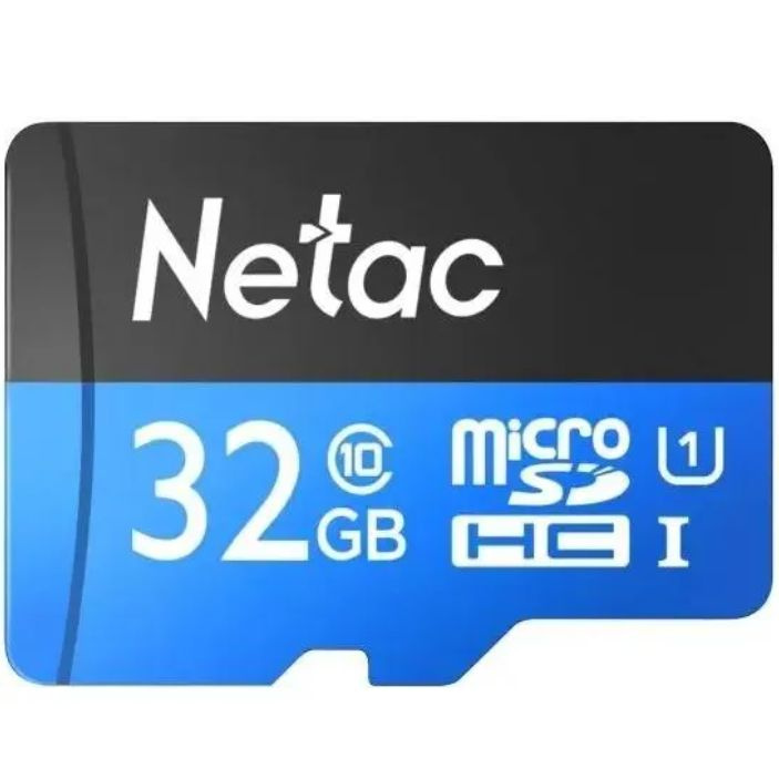 Карта памяти NETAC P500 microSDHC 32 ГБ (NT02P500STN-032G-S) - Class 10, UHS-I U1, чтение - 80 Мбайт/сек #1