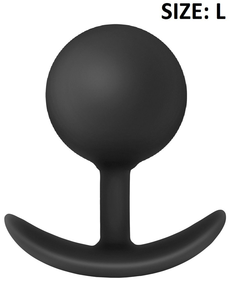 Dream Toys Анальная пробка со смещенным центром тяжести, для длительного ношения "ANAL VIBRA PLUG", черный, #1