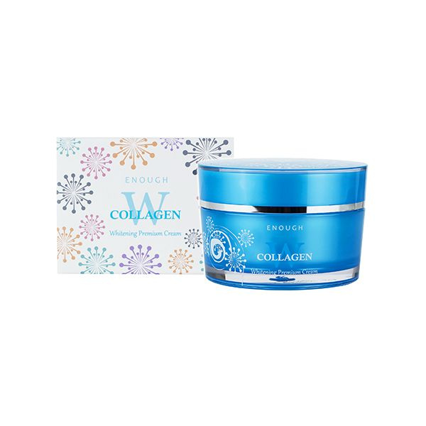 Крем для лица осветляющий с морским коллагеном ENOUGH W COLLAGEN Whitening Premium Cream 50г  #1