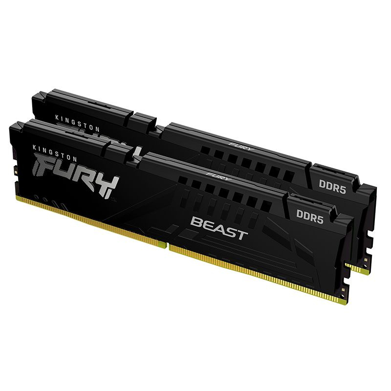 Kingston Fury Оперативная память Beast Black DDR5 5600 МГц 2x16 ГБ (KF556C40BB-16)  #1