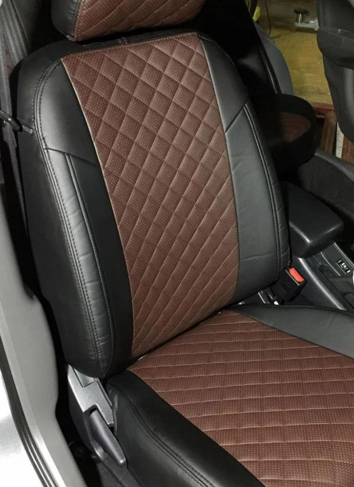 Чехлы для автомобильных сидений комплект Premium на HONDA CIVIC (2006 ...