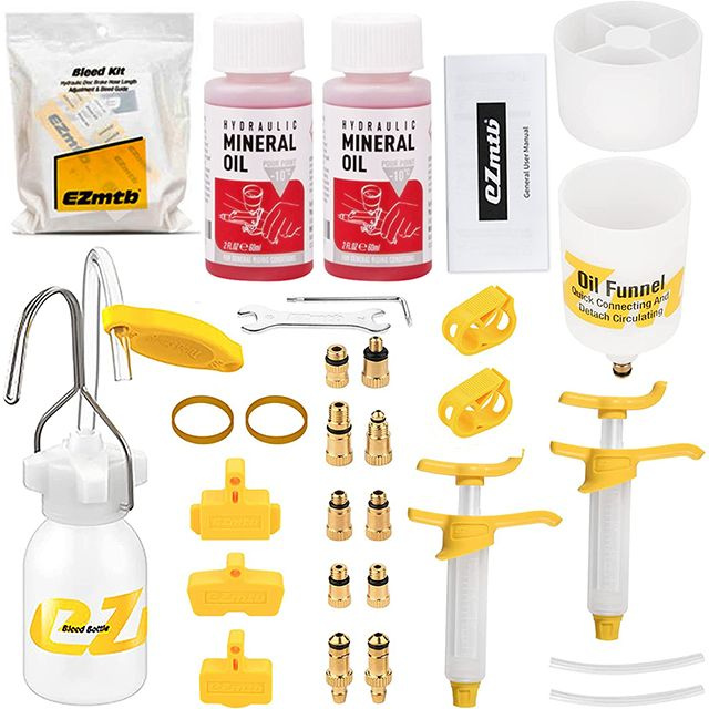 Набор для прокачки тормозов EZmtb Bleed Kit Для SHIMANO, MAGURA, Avid ...