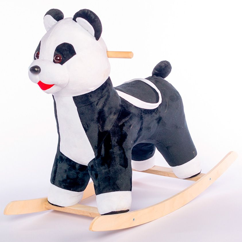 Качалка детская Панда Нижегородская игрушка См-750-4П. Уцененный товар  #1