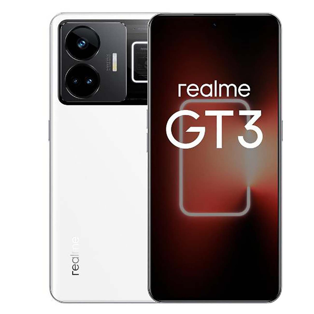 realme Смартфон GT3 240W 16/1TB Pulse White 16/1 ТБ, белый #1