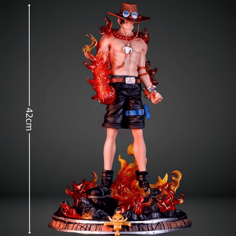 Огненный кулак Фигурка Портгаса Д. Эйса из аниме One Piece(42cm)  #1