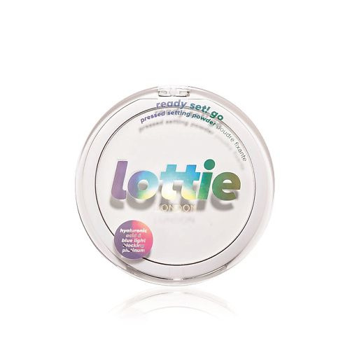 LOTTIE LONDON Финишная пудра для лица Ready Set!, True Translucent 8 г #1