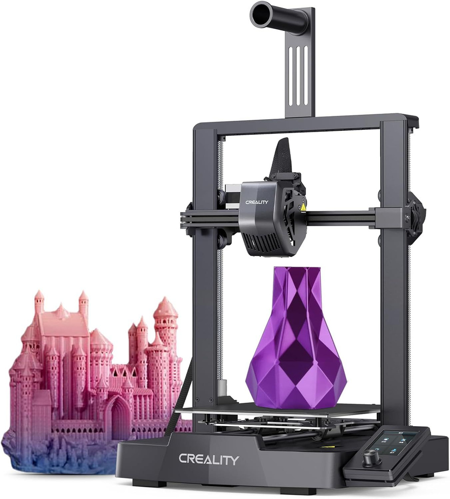 3D-принтер Creality Ender-3 V3 SE с прямым экструдером Sprite, двойной ...