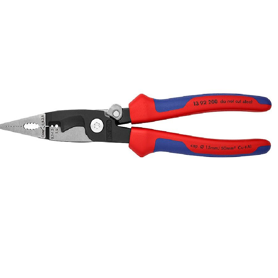 Клещи электромонтажные KNIPEX KN-1392200SB 6-в-1 #1