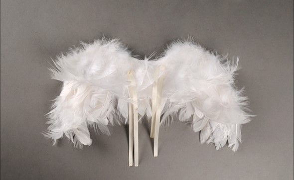 Аксессуар для БЖД кукол Dollmore Kinetic Wings (Кинетические крылья, цвет белый)  #1