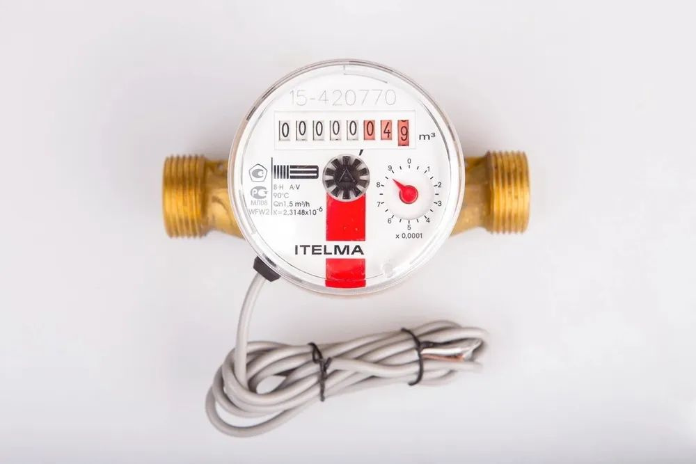 Счетчик воды ИТЭЛМА WFW24.E130 с импульсным выходом ГЕРКОН - купить с ...