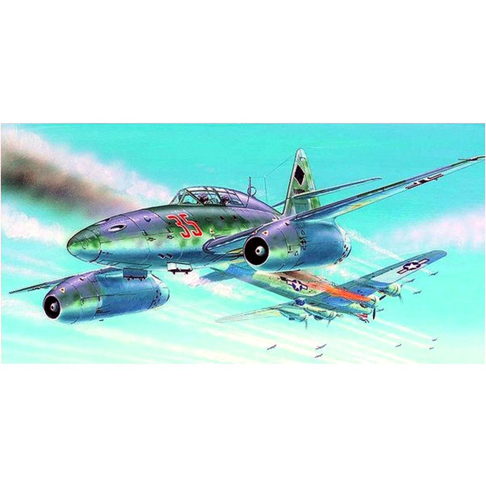 Smer Сборная модель 0834 Messerschmitt Me 262 B-1a/U1 1:72 #1