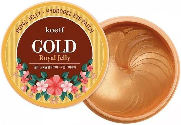 KOELF Гидрогелевые патчи для кожи вокруг глаз с золотом Gold & Royal Jelly Hydrogel Eye Patch, 60 шт #1