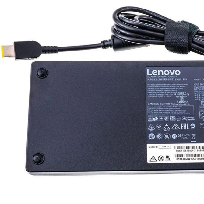 Блок питания Lenovo 20V 11.5A 230W прямоугольный разъем Original #1