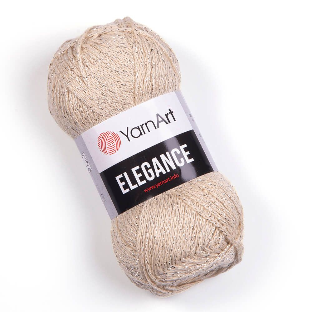 Пряжа YarnArt Elegance 119 топленое молоко (50г/130м, упаковка 5 мотков)  #1