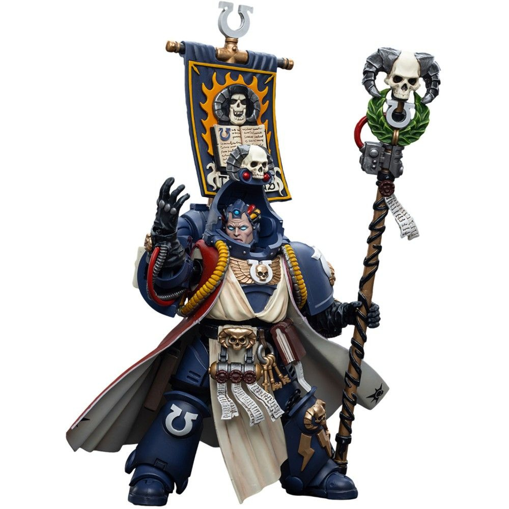 Фигурка JoyToy Warhammer 40K Ultramarines Chief Librarian Tigurius 1:18 JT6885 #1