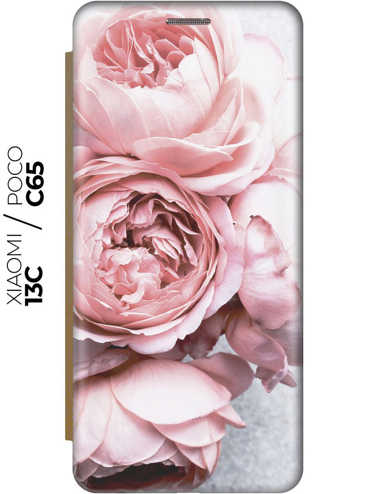 Чехол-книжка Нежность для Xiaomi Redmi 13C / Poco C65 / Сяоми Редми 13С / Поко С65  #1