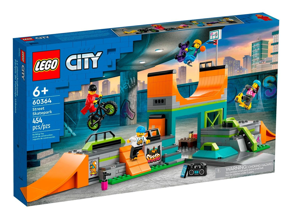 Конструктор LEGO City Skaterpark Уличный скейт-парк, 60364 #1