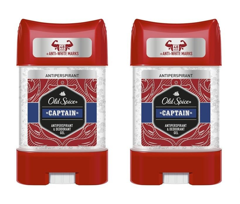 Old Spice Дезодорант мужской Captain, гелевый, 70 мл, 2 шт #1