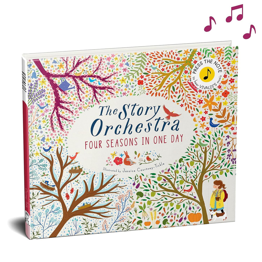 Звуковая книга "The Story Orchestra: Four Seasons in One Day" в твердом переплете  #1