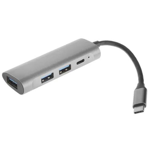 Хаб USB Type-C, 1 x USB 3.0 + Type-C + 2 x USB 2.0 (ORIENT CU-325) #1