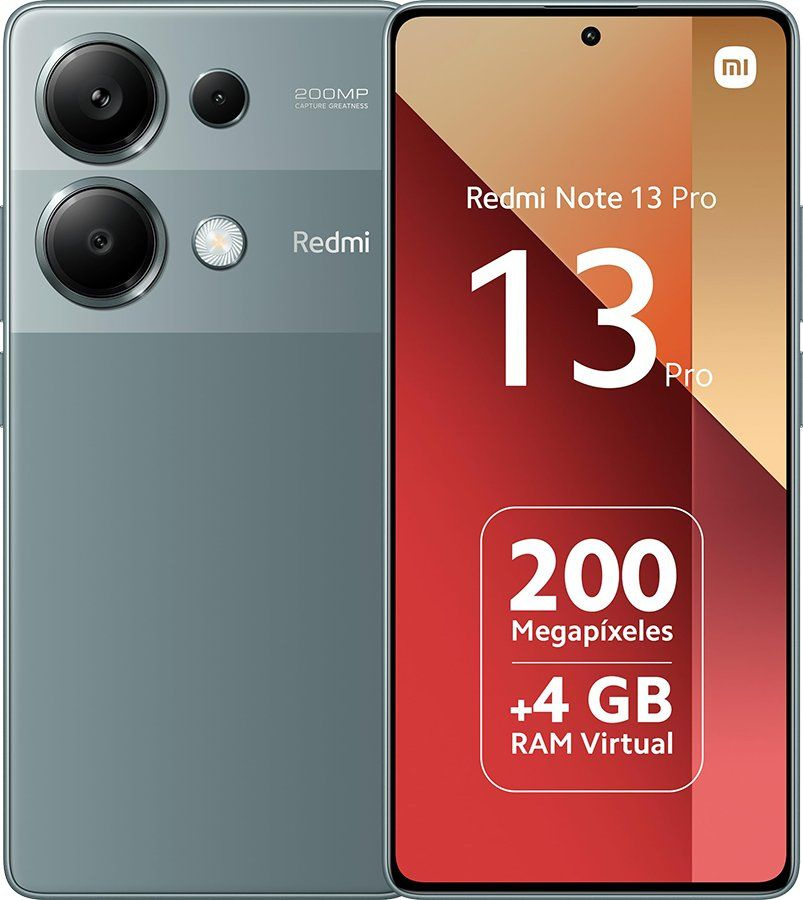 Xiaomi Смартфон Redmi Note 13 Pro 4G Global 12/512 ГБ, зеленый #1