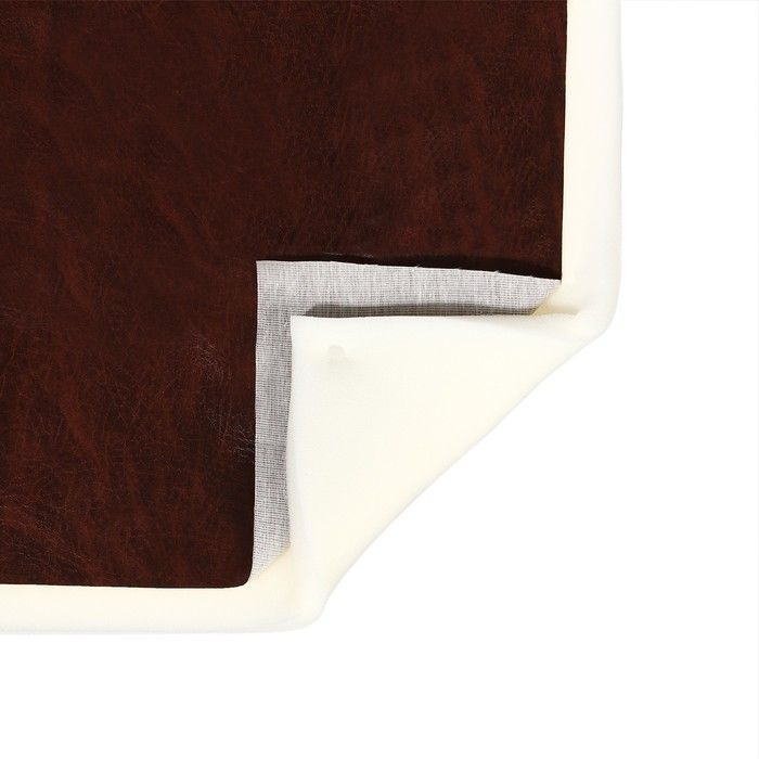 Комплект для перетяжки мебели, 50 x 100 см: иск.кожа, поролон 20 мм, коричневый  #1