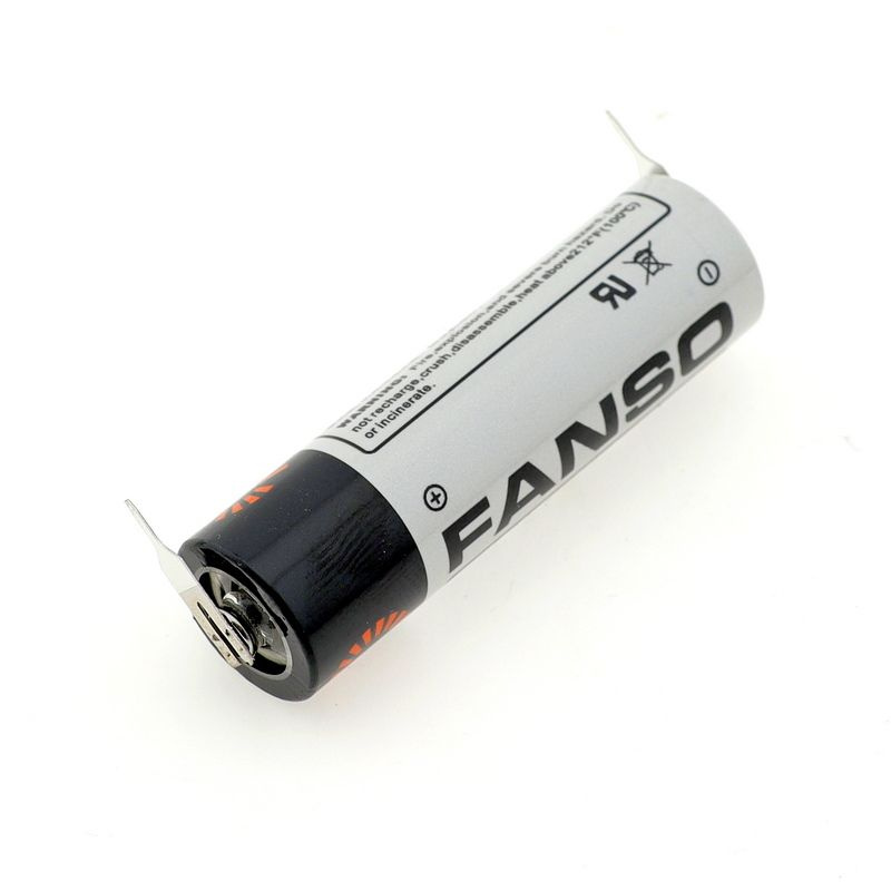 Элемент питания батарейка FANSO ER14505H/2PT 3.6V 2700mAh Li-SOCl2 с выводами на плату 1 шт  #1