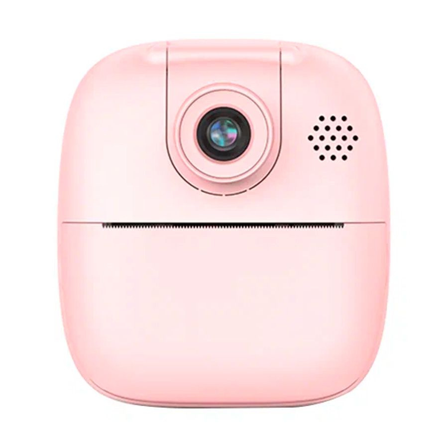 Детская камера Kid Joy Print Cam 2'' HD экран, 1 линза, угол обзора 180 градусов (P18) - розовая  #1