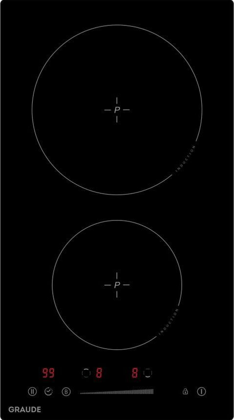 Варочная панель электрическая индукционная встраиваемая GRAUDE / Граудэ IK 30.1 S черный стеклокерамика #1