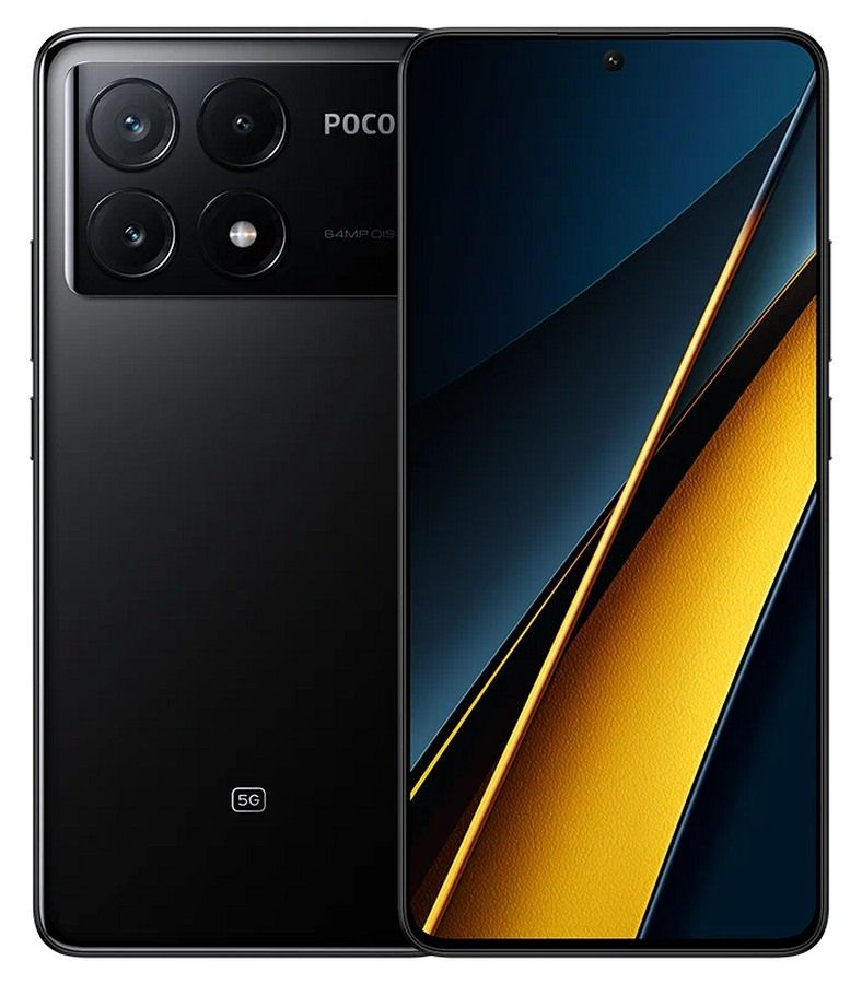 Poco Смартфон X6 Pro 5G Global 12/256 ГБ, черный #1