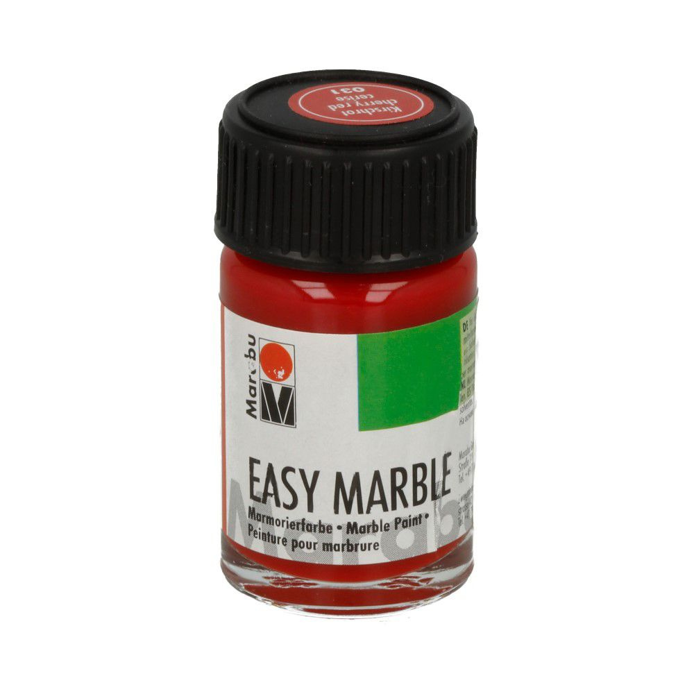 _Easy-marble краска для марморирования 15 мл 031 вишневый 13050039031  #1