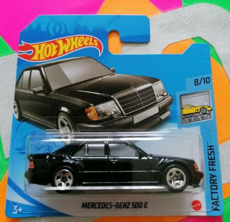 Машинка Hot Wheels Mercedes-Benz 500E Factory Fresh / Хот Вилс #1