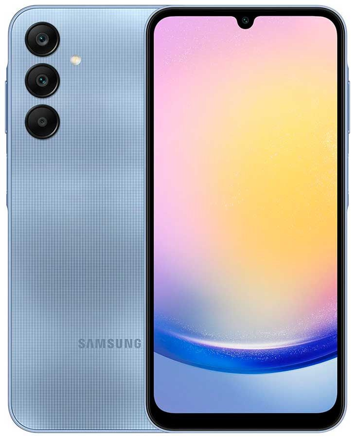 Samsung Смартфон Galaxy A25 256Gb 8Gb (SM-A256E) голубой 8/256 ГБ, голубой #1