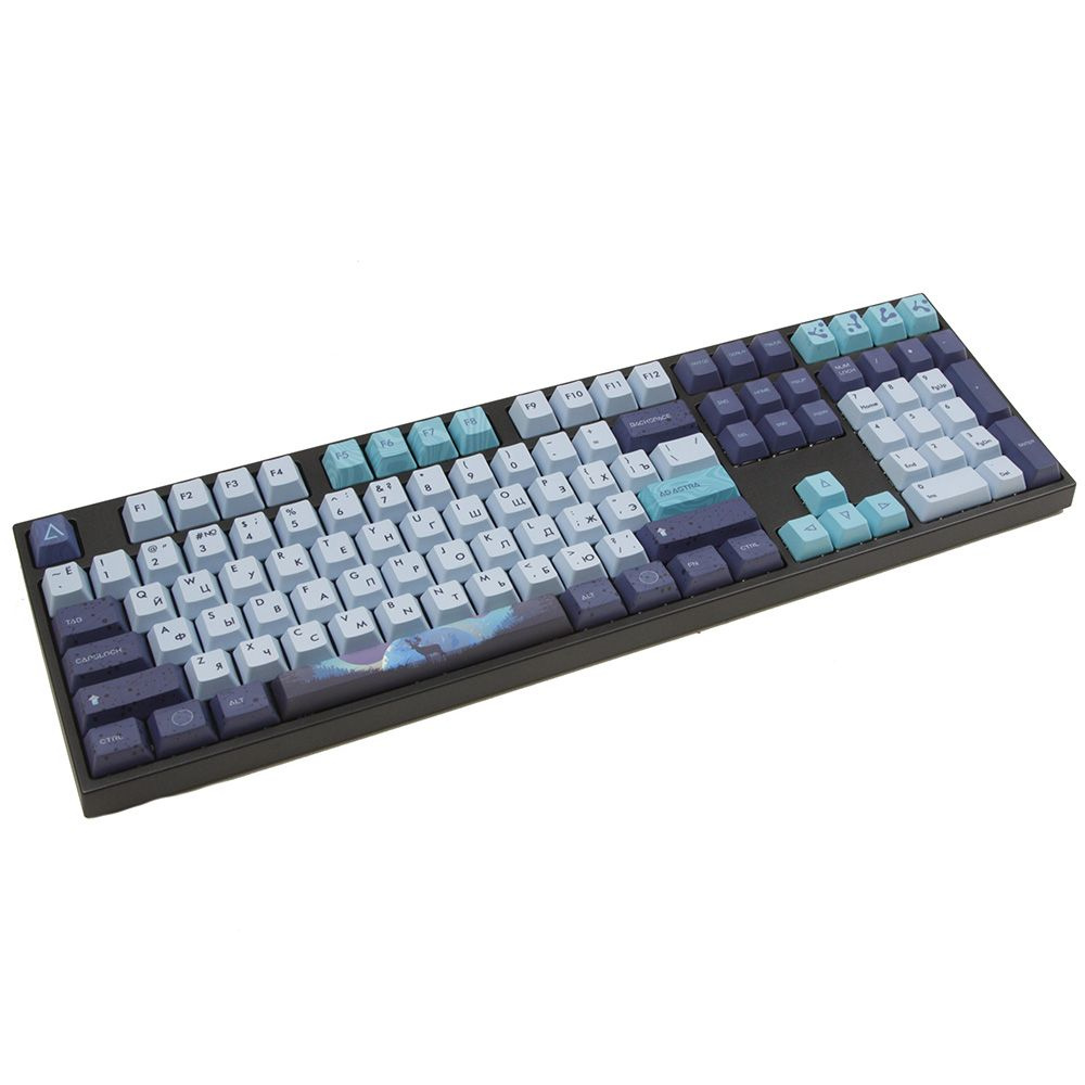 Varmilo Клавиатура проводная Клавиатура Varmilo Aurora, VEA108, Cherry MX Red, Black, USB  #1