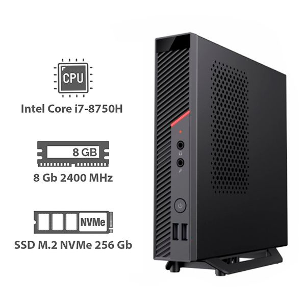 Мини-ПК Red Line (Intel Core i7-8750H, RAM 8 ГБ, SSD 256 ГБ, Intel HD Graphics 630, Windows 10 Pro), #1