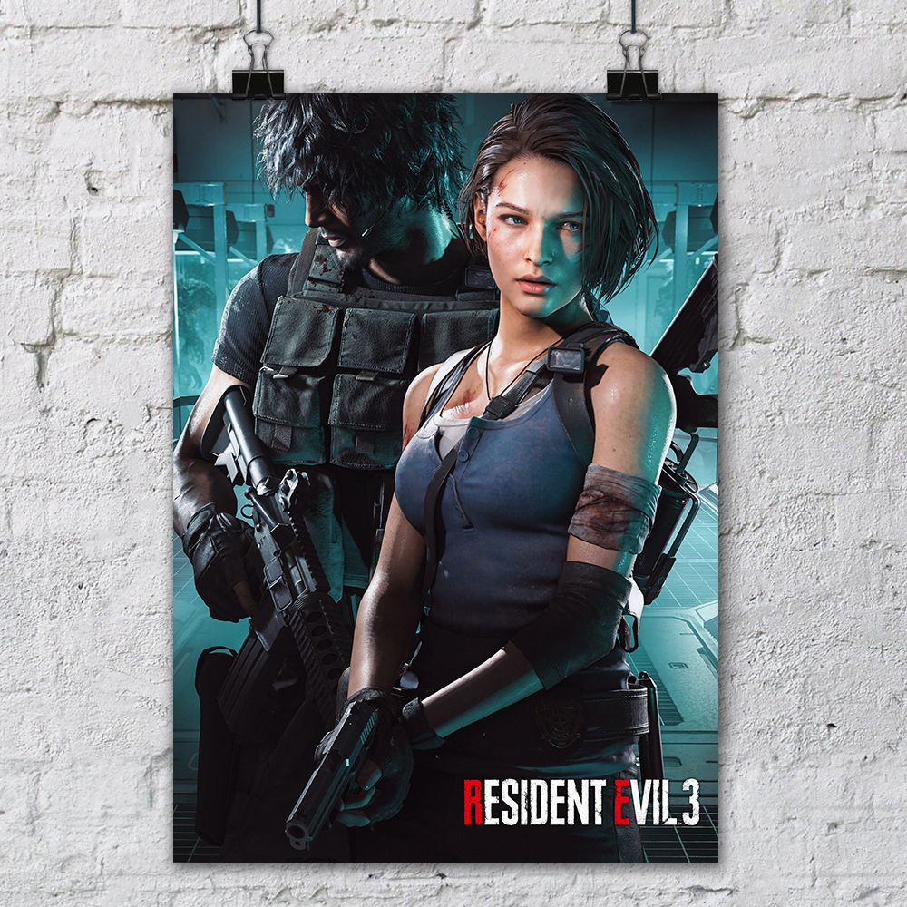 Постер Resident Evil 3 / Плакат на стену #1