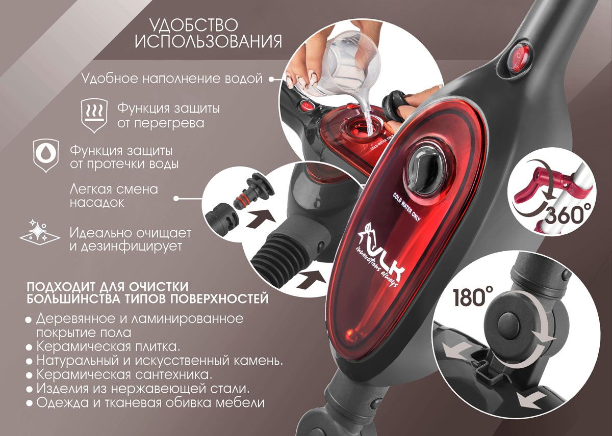 Паровая швабра VLK Rimmini 8100