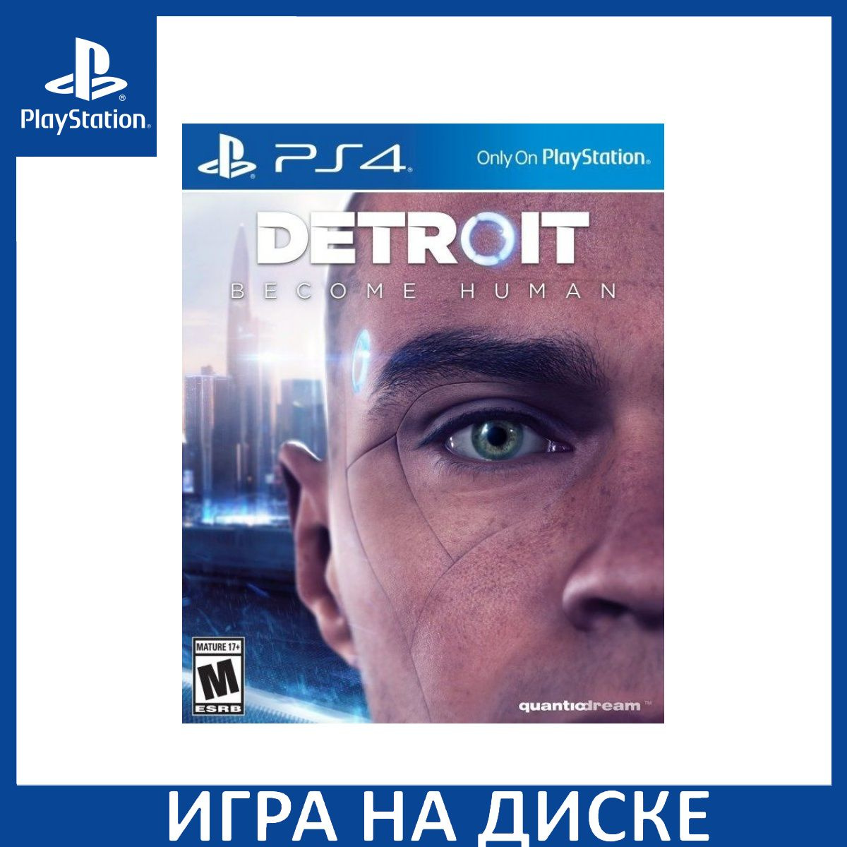 Игра на Диске Detroit: Стать Человеком (Become Human) (PS4)