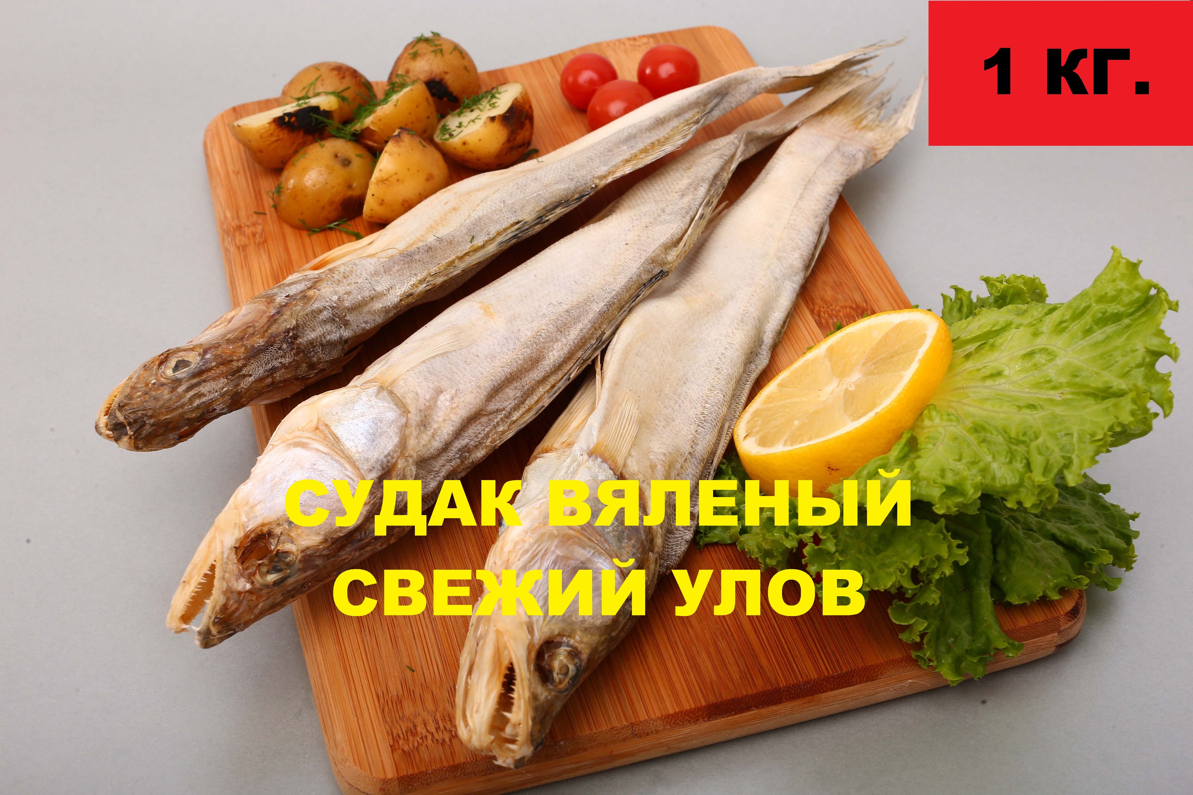 Судак Вяленый 1 кг - купить с доставкой по выгодным ценам в интернет ...